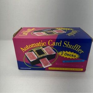 Automatic Card Shuffler Shuffling
Machine 2 Deck Poker Playing Cards